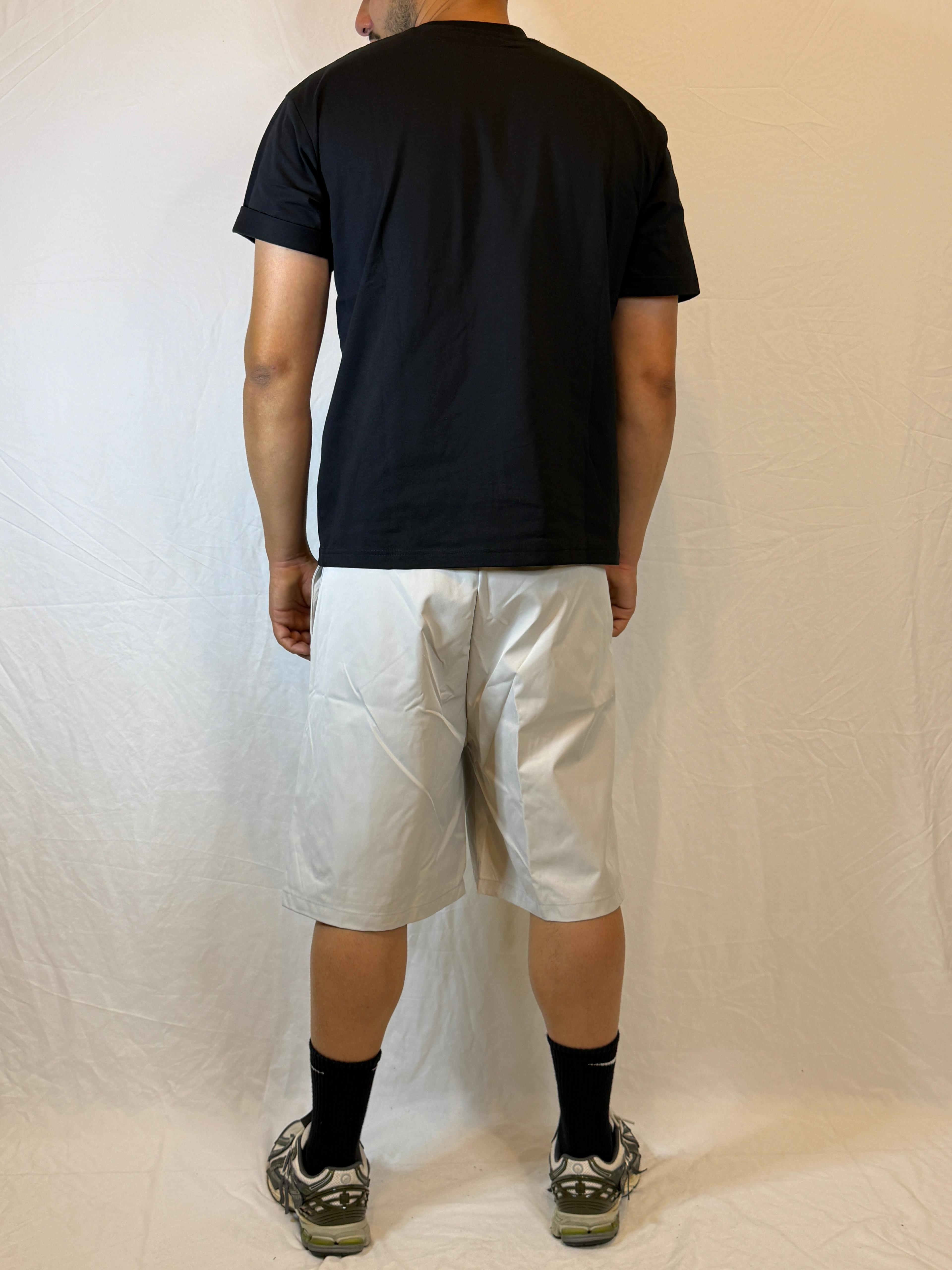 PANTALONCINO GRIGIO LUCIDO